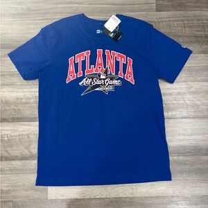 New Era Atlanta Braves 2025 MLB All-Star Game Tee Double Sided Tee NWT XL